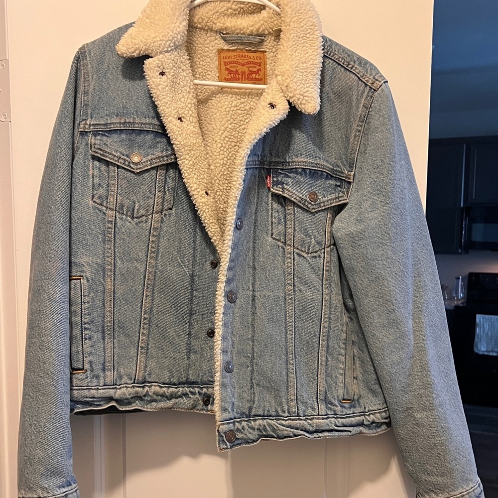 Levi’s Faux Shearling Jean Jacket